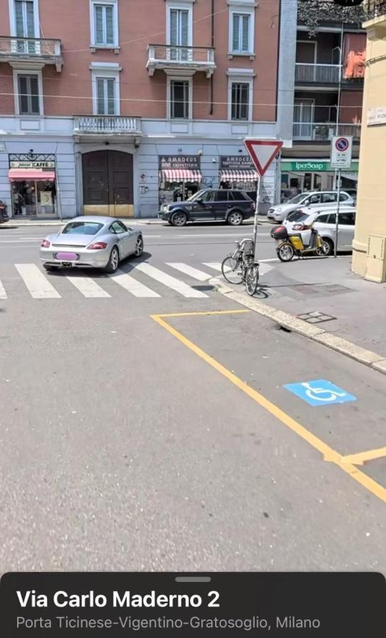 米兰Prestigioso Trilocale Sui Navigli Con A/C & Wi-Fi公寓 外观 照片